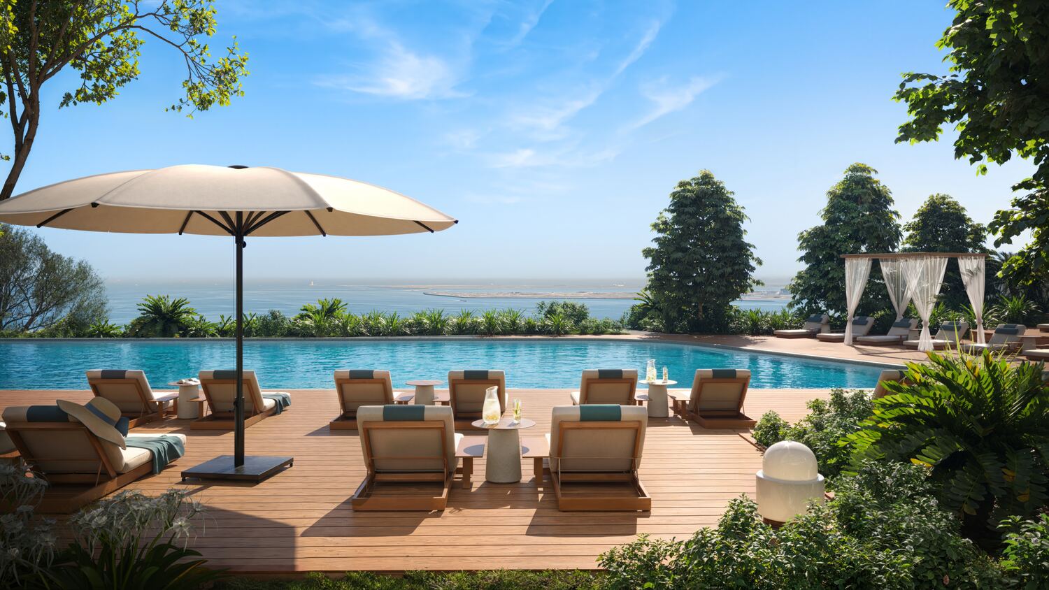 Soulever — Pool Deck & Sea